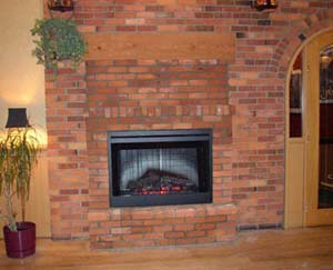 fireplace facing