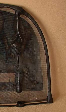 Fireplace screen